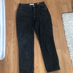 Pacsun black mom jeans size 26